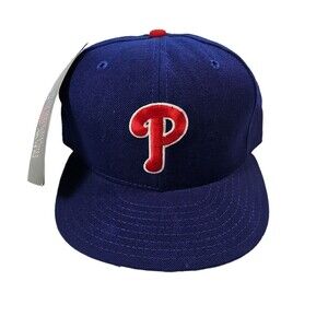 NWT Vintage New Era Pro Model Diamond Philadelphia Phillies Wool Fitted Hat 7